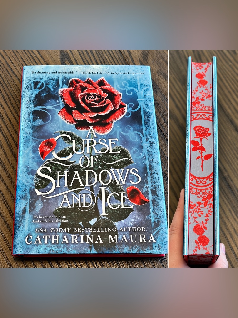 A Curse of Shadows and Ice by Catharina Maura NEW